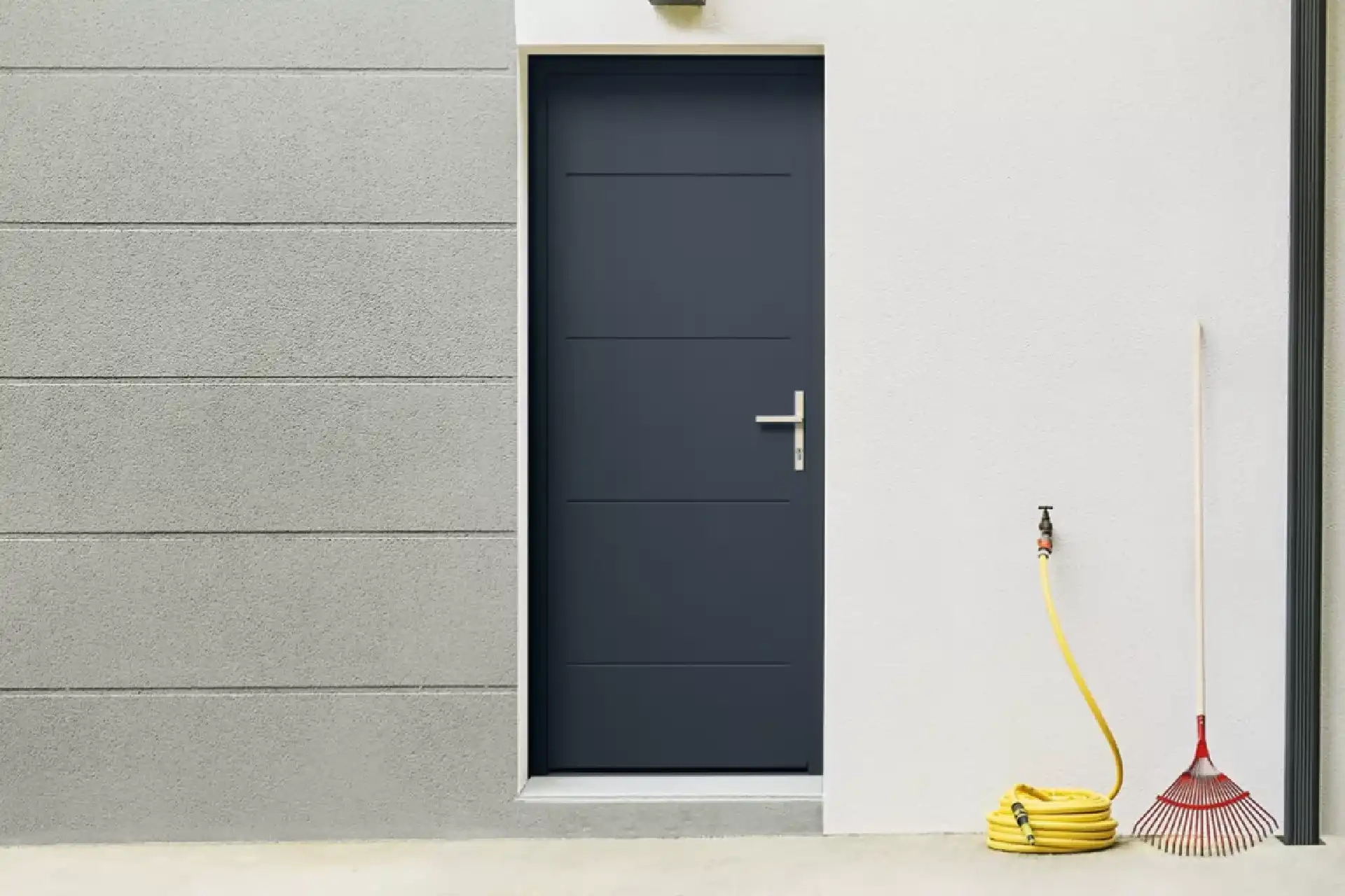 Porte d'entrée aluminium — MULTIPOSE