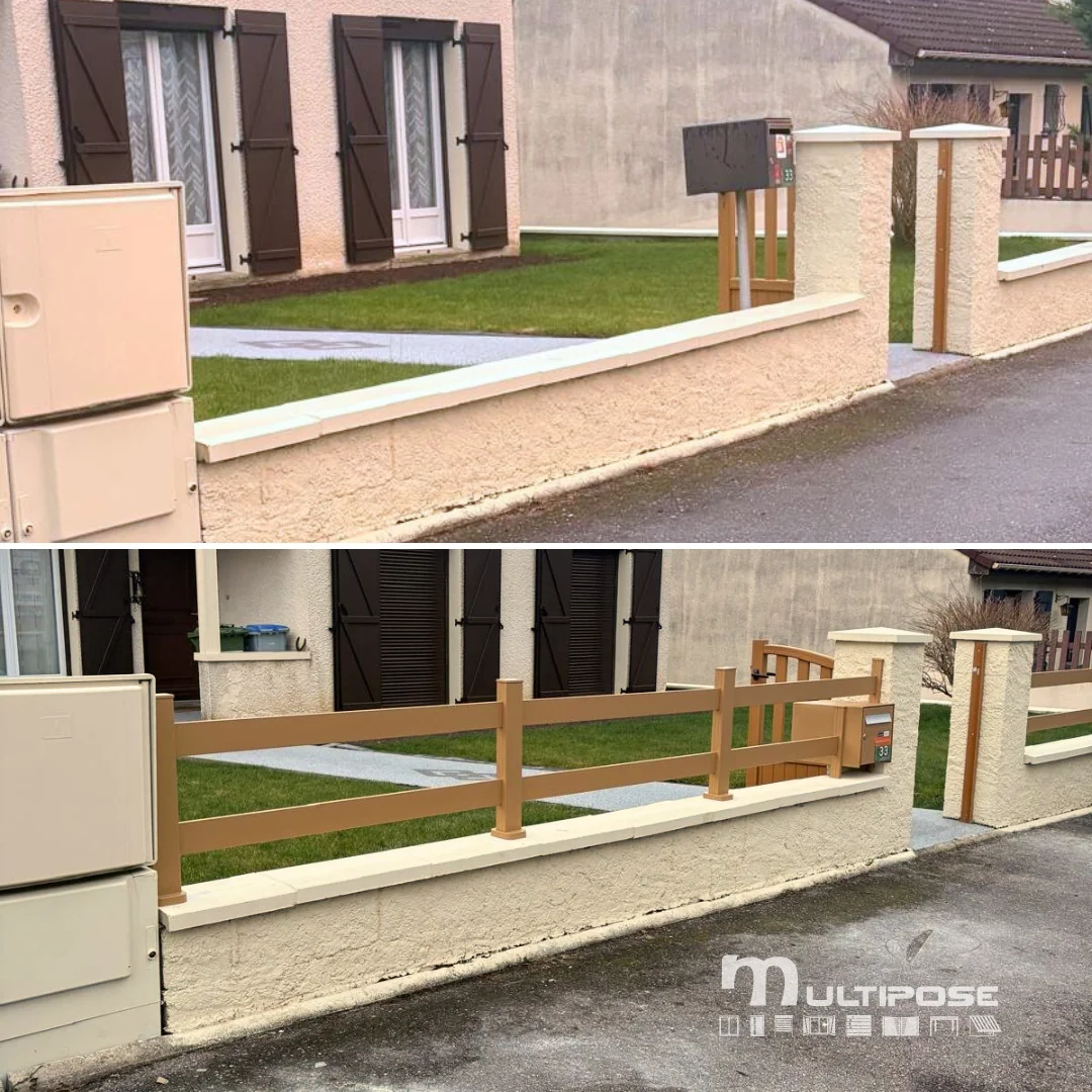 Clôture aluminium Frouard — MULTIPOSE
