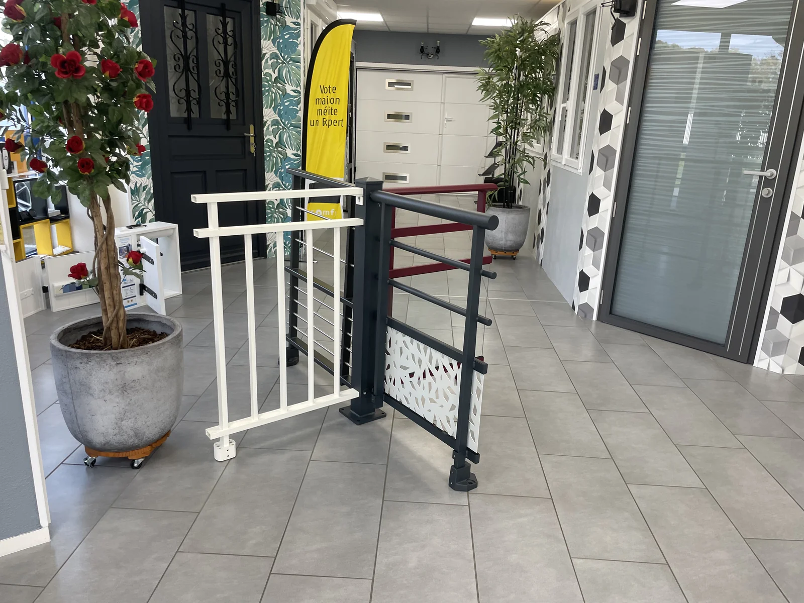 Showroom MULTIPOSE menuiserie Nancy — intérieur